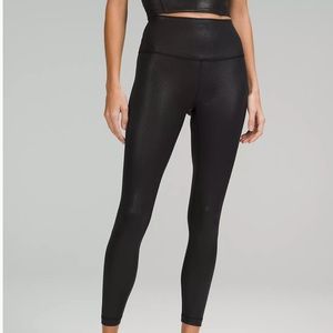 Lululemon High Rise Align Shine 28”
